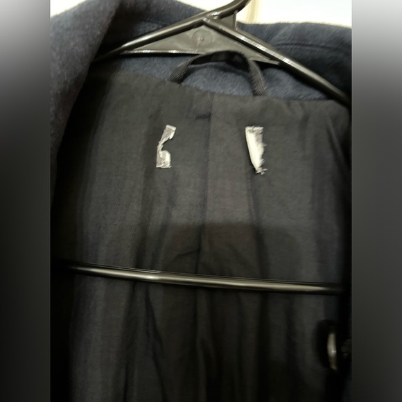 Vince Designer Kids Heavy Wool Double Breasted Coat Size Medium - Picture 7 of 15